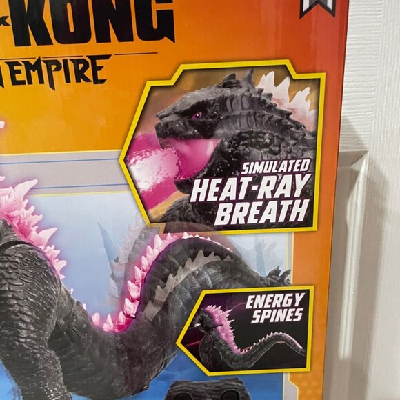 GODZILLA X KONG THE NEW EMPIRE R/C HEAT RAY BREATH REALISTIC LIGHTS SOUND RARE - Picture 11 of 15